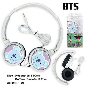 BTS star headphone