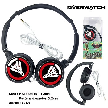 Overwatch game headphone