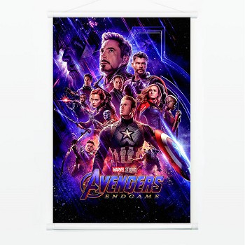 The Avengers 4 Endgame movie wall scroll