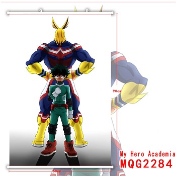 My Hero Academia anime wall scroll