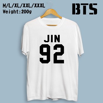 BTS 92JIN star cotton t-shirt