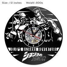 JoJo's Bizarre Adventure anime wall clock