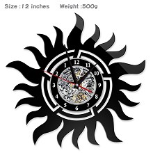 Supernatural movie wall clock