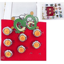 Dragon Ball anime rings set(7pcs a set)