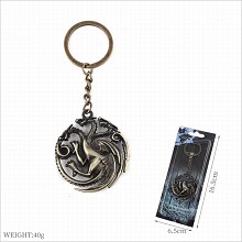 Game of Thrones Targaryen movie key chain