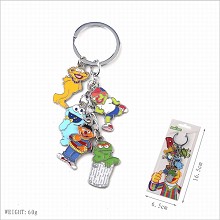 Sesame Street anime key chain