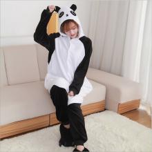 Cartoon animal Kongfu Panda flano pajamas dress hoodie