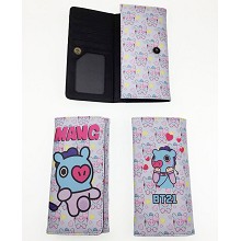 BTS BT21 star long Wallet