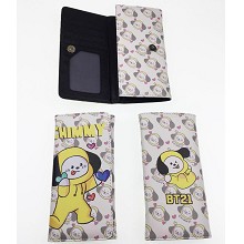 BTS BT21 star long Wallet