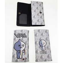 BTS BT21 star long Wallet