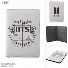 BTS star Passport Cover Card Case Credit Card Hold...