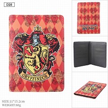 Harry Potter movie Passport Cover Card Case Credit Card Holder Wallet