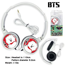 BTS star headphone
