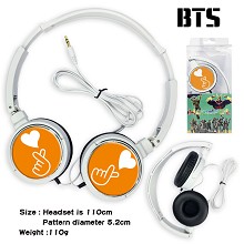 BTS star headphone