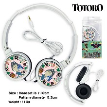 Totoro anime headphone