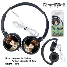 Death Note anime headphone