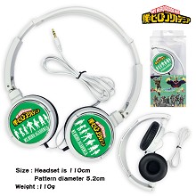 My Hero Academia anime headphone