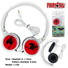 Fairy Tail anime headphone