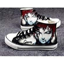 Naruto Gaara anime canvas shoes student plimsolls ...