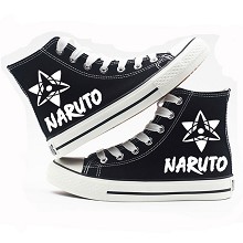 Naruto anime canvas shoes student plimsolls a pair