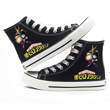 My Hero Academia anime canvas shoes student plimso...