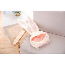 Cute Rabbit Plush Hat Cap Plush Gift Dance Toy Vel...