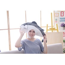 Cute Salted fish Plush Hat Cap Plush Gift Dance Toy Velvet