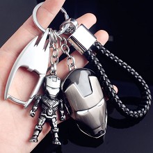 The Avengers Iron Man key chains a set