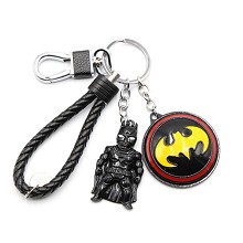 The Avengers Batman Man key chains a set