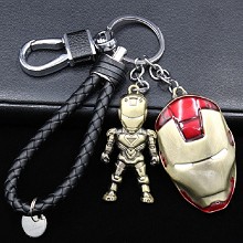 The Avengers Iron Man key chains a set