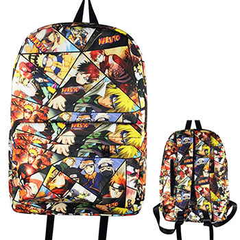 Naruto anime backpack bag