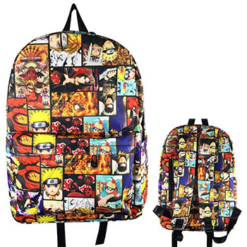 Naruto anime backpack bag