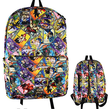 Dragon Ball anime backpack bag