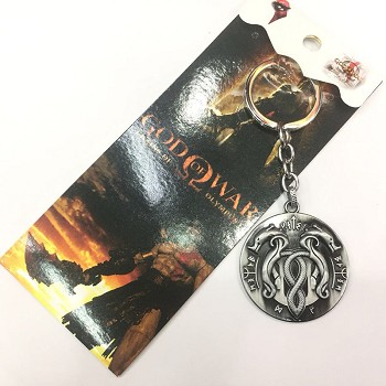 God of War game key chain