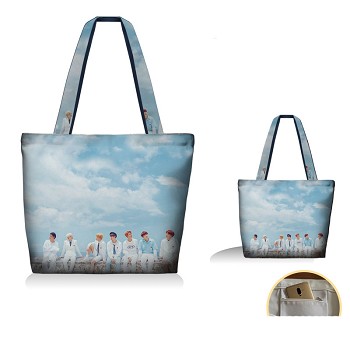 BTS star shopping bag