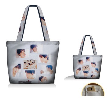 BTS star shopping bag