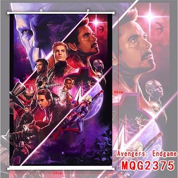 The Avengers 4 movie wall scroll