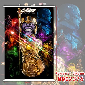 The Avengers 4 movie wall scroll