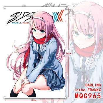 DARLING in the FRANXX anime wall scroll