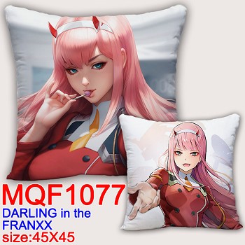 DARLING in the FRANXX anime two-sided pillow