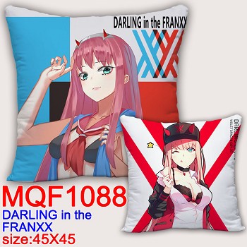 DARLING in the FRANXX anime two-sided pillow