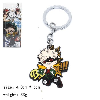 My Hero Academia bakugou katsuki anime key chain