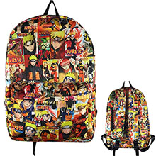 Naruto anime backpack bag