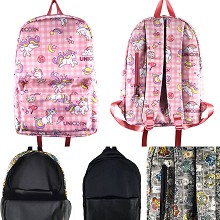 Unicorn anime backpack bag