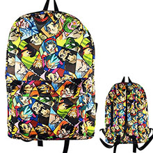 Dragon Ball anime backpack bag