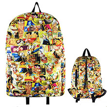 One Piece anime backpack bag