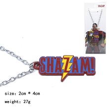 Shazam movie necklace