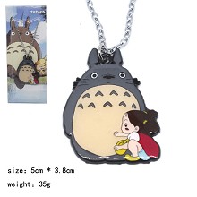 Totoro anime necklace