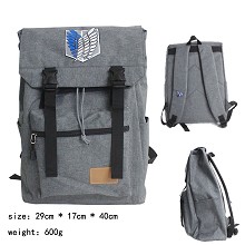 Attack on Titan anime backpack bag