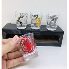 Game of Thrones movie wine glasses cups mugs set(4pcs a set)